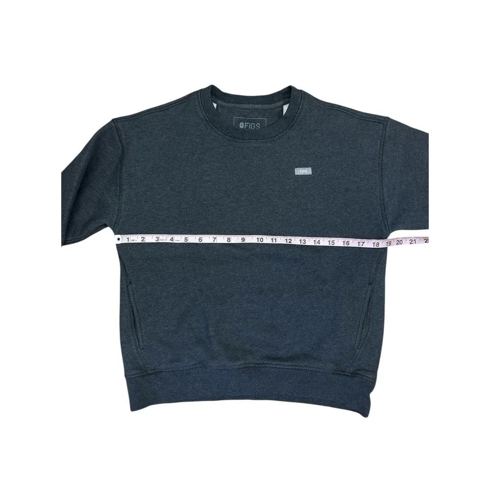 Fig Off-Shift Relaxed Crewneck Sweatshirt‎ MENS XS
